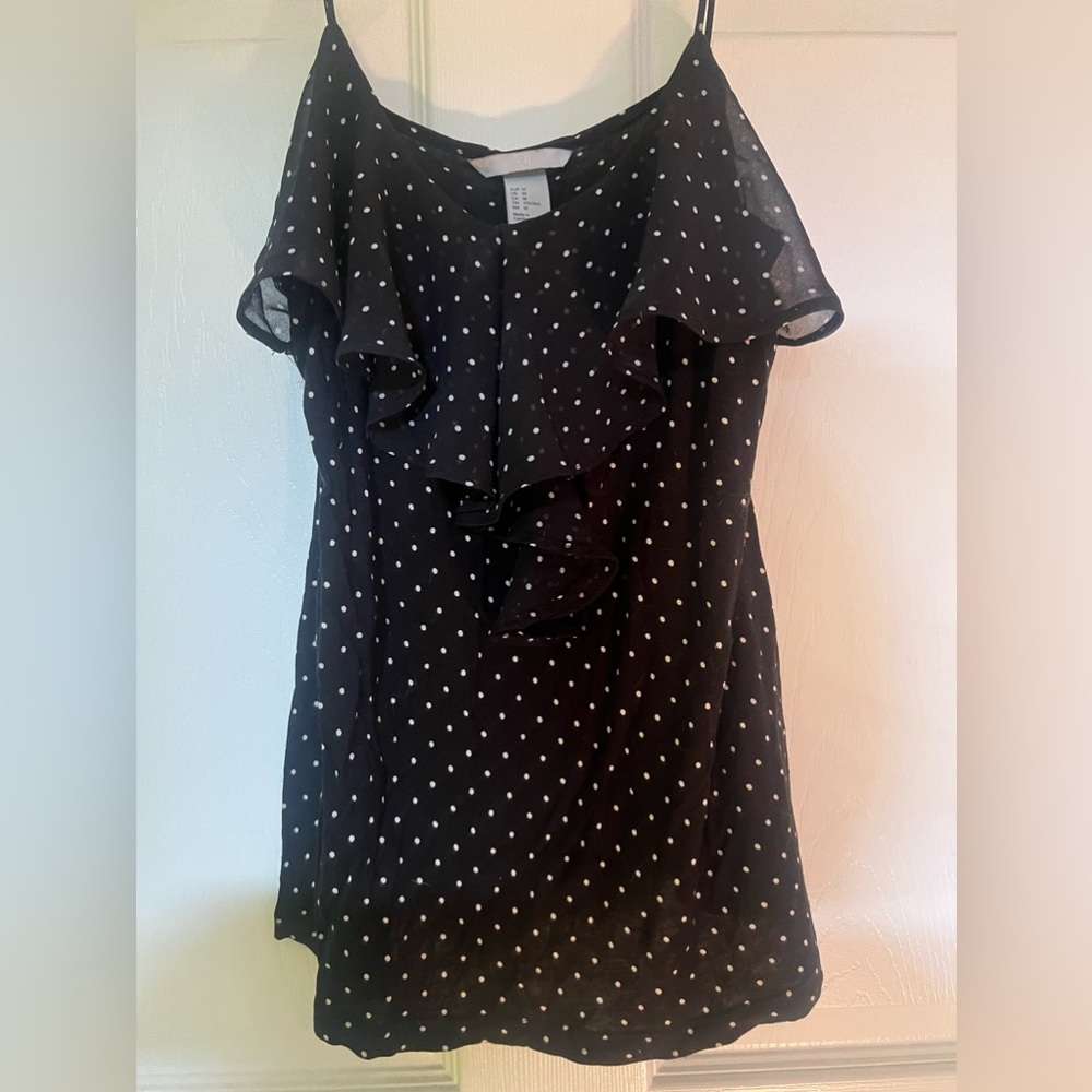 H&M ruffle tank